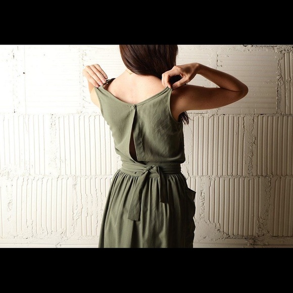 Jesse Kamm Field Dress Navy Medium - Picture 2 of 13